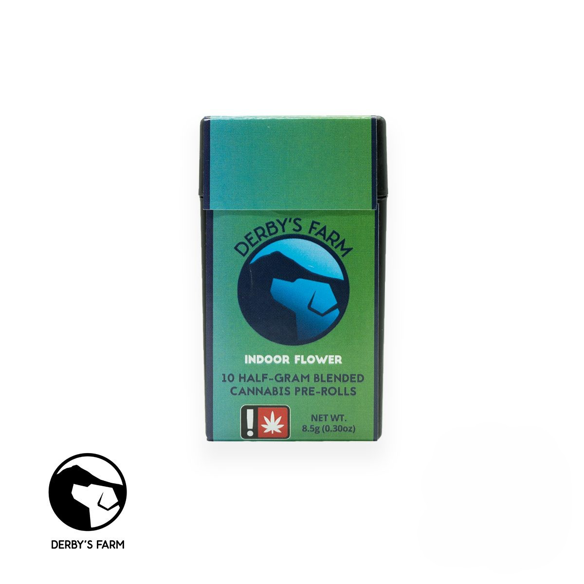 Photograph of product: Derby's Farm .5g RIPPLE EFFECT Pre Roll 10pk
