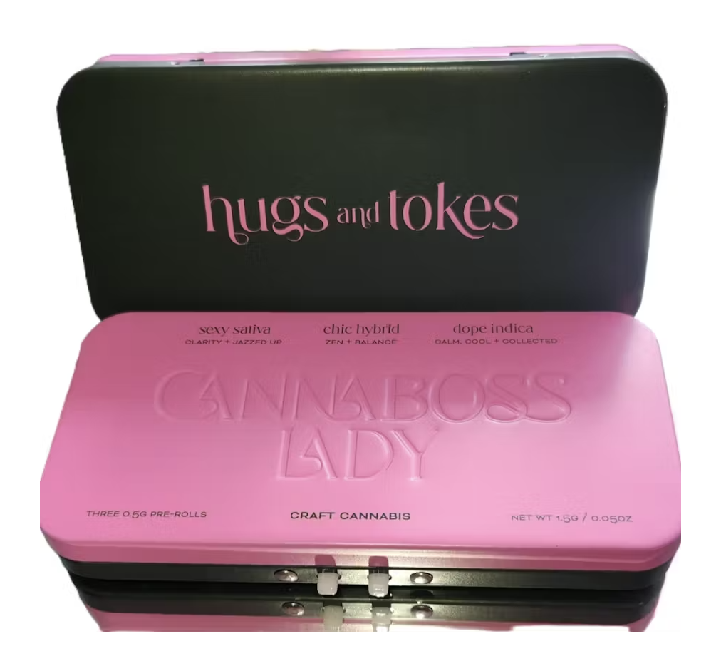 Photograph of product: CannaBoss Lady | Pre-Roll Variety 3 Pck | N.L.S