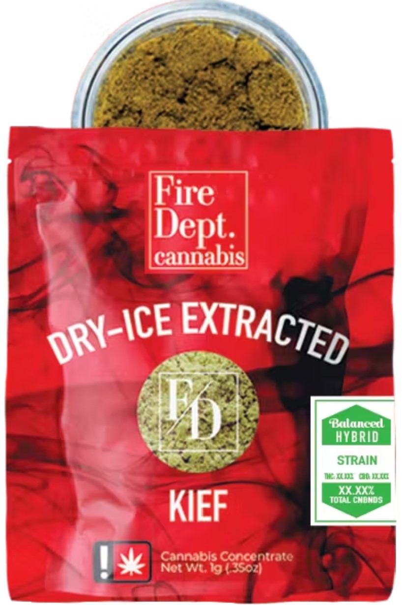 Photograph of product: White Chocolate Chip - Kief - Fire Dept.