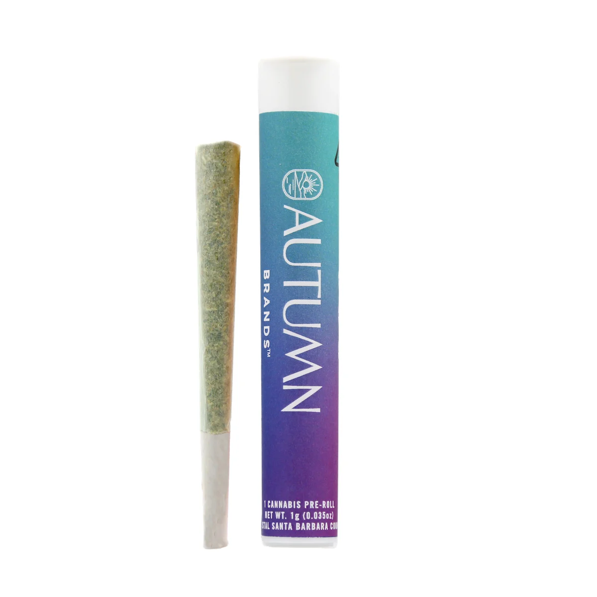 Photograph of product: Purple Carbonite - 1g Preroll | Autumn