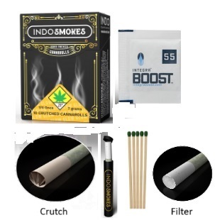 Photograph of product: IndoSmokes | Cap Junky (H) /10pk Pre-Roll Pack