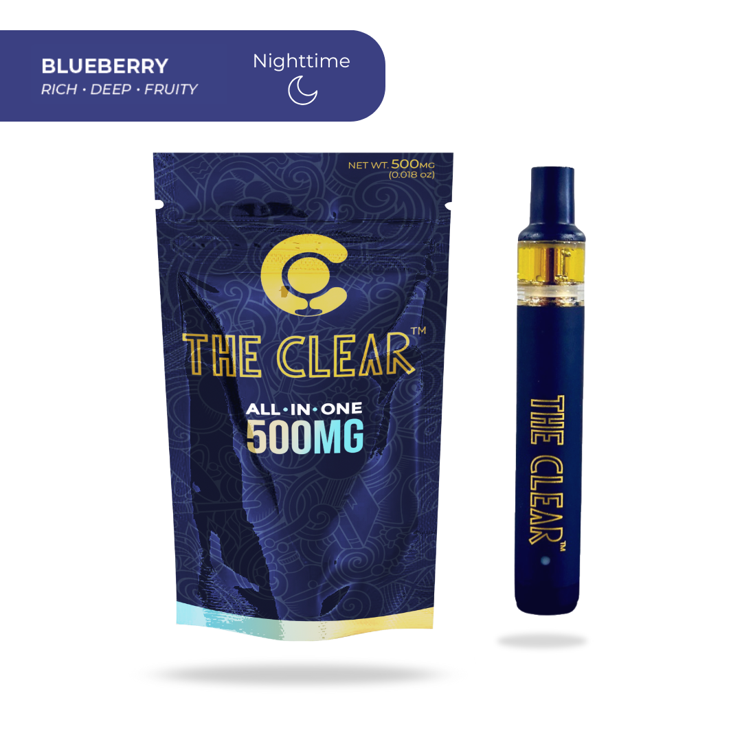 Photograph of product: 0.5g Disposable Vape | Blueberry