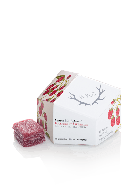 Photograph of product: Raspberry 100mg