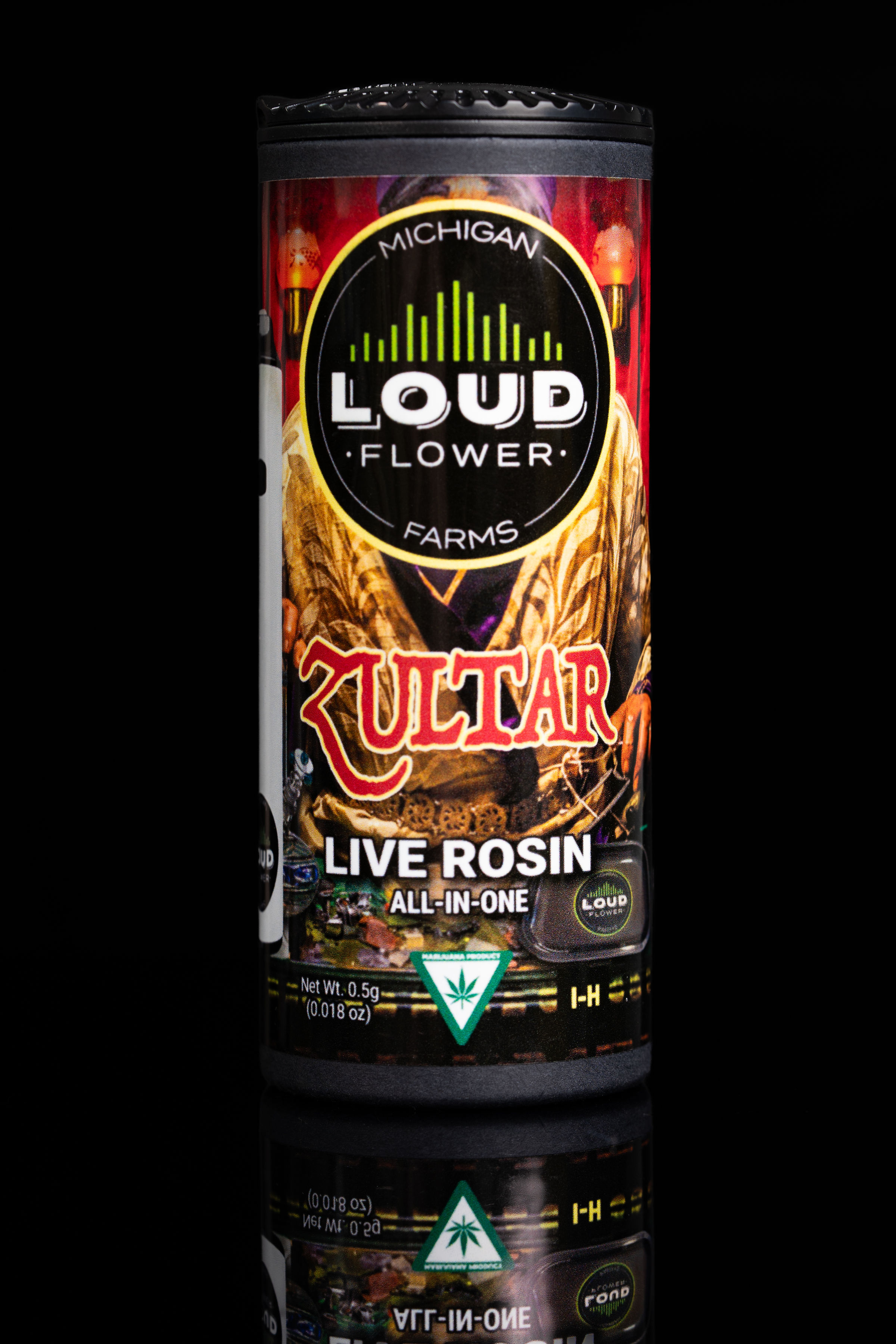 Photograph of product: MI Loud .5g au chocolat Rosin Vape | Zultar