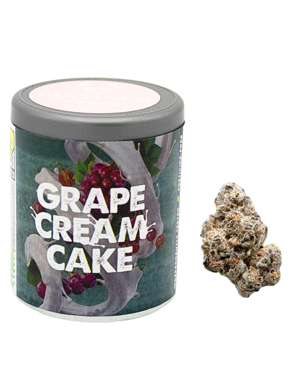 Photograph of product: GRAPE CREAM CAKE (H) 3.5G PLATINUM LINE