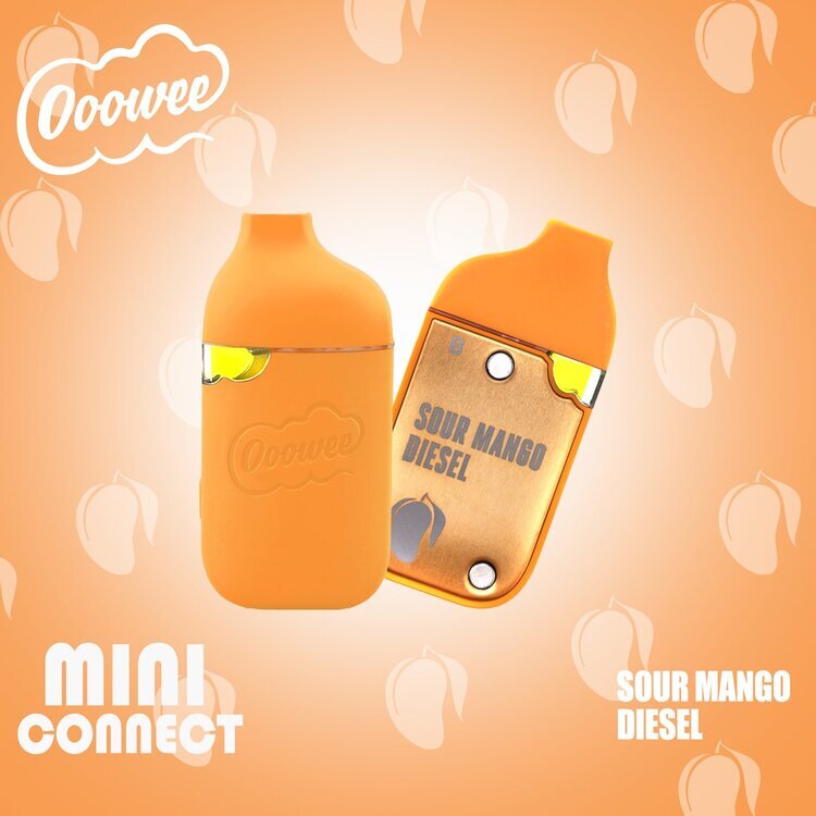 Photograph of product: Ooowee Mini B: Sour Mango Diesel - Disposable Cartridge