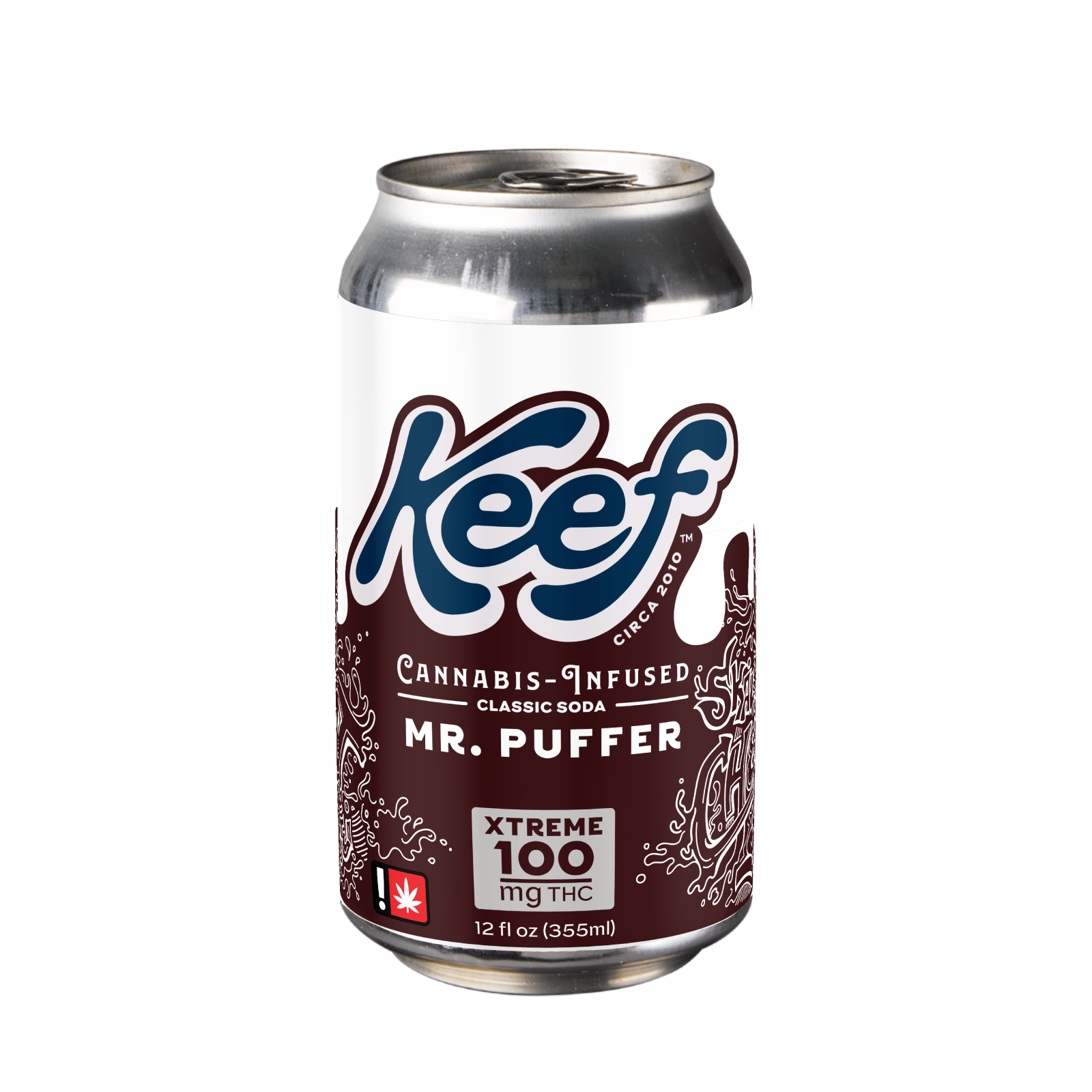 Photograph of Product: Mr. Puffer 100MG THC Soda