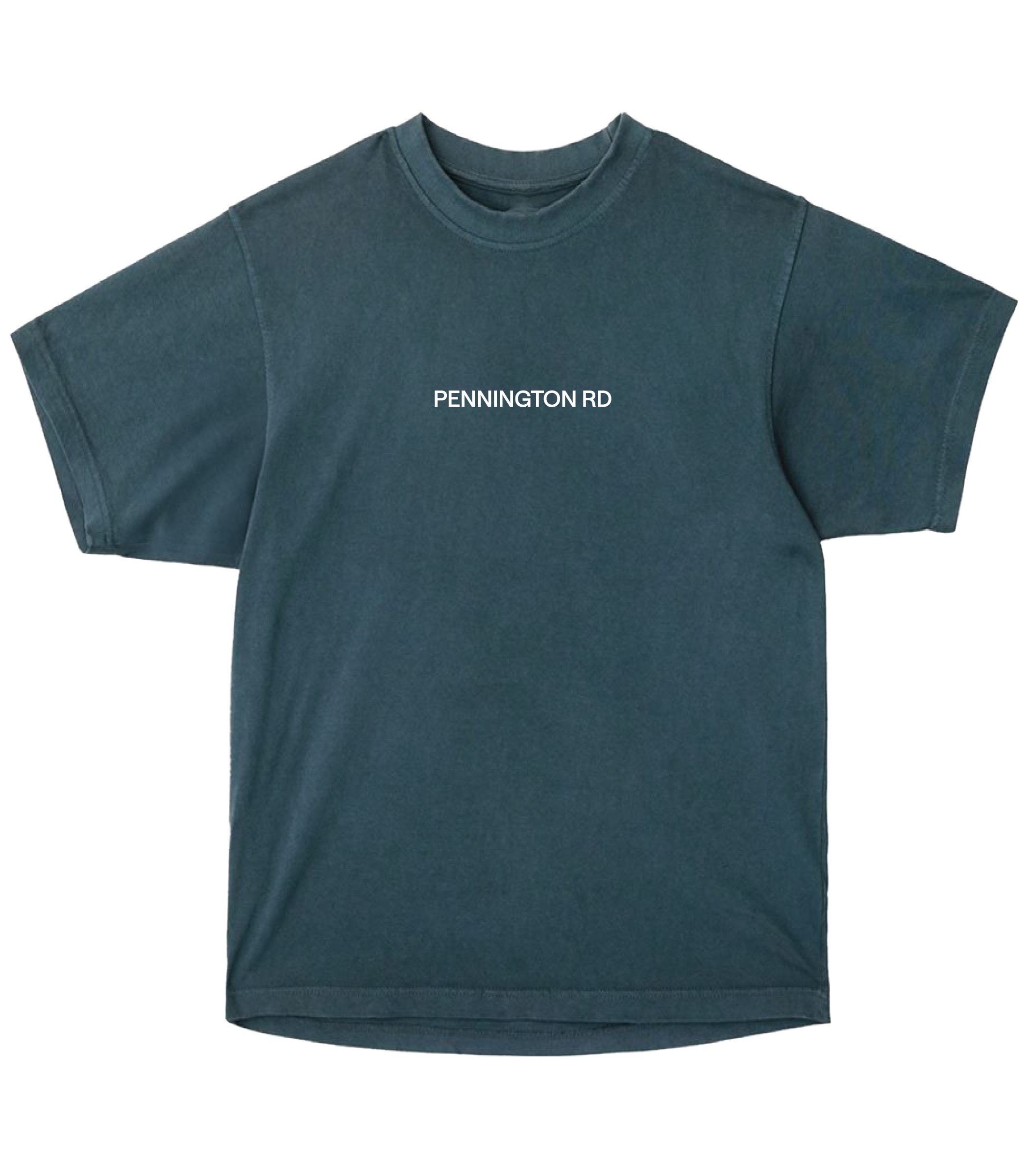 Photograph of product: Pure Blossom | Boxy Pennington Rd Tee | Navy