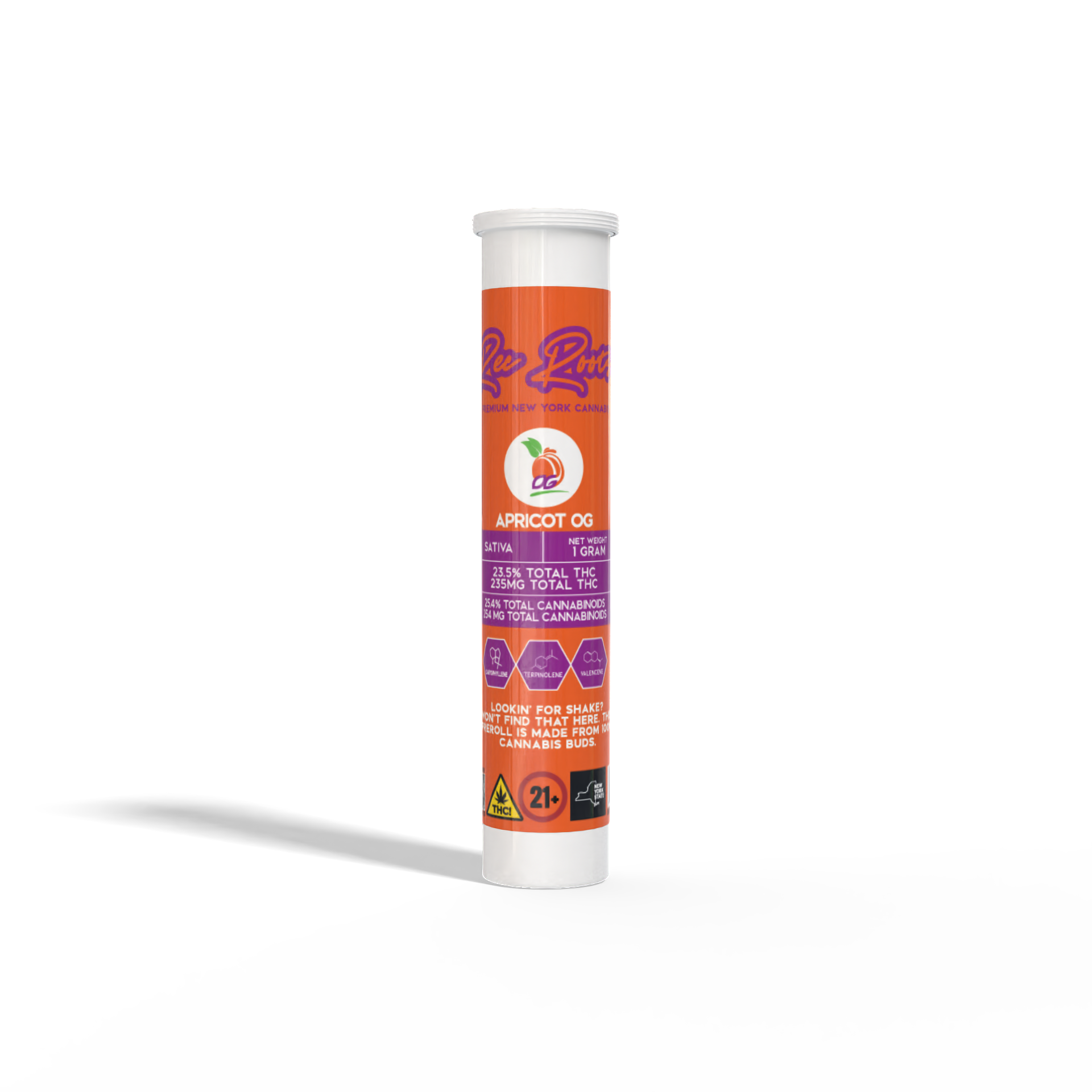 Photograph of product: Rec Roots | Apricot OG | 1G