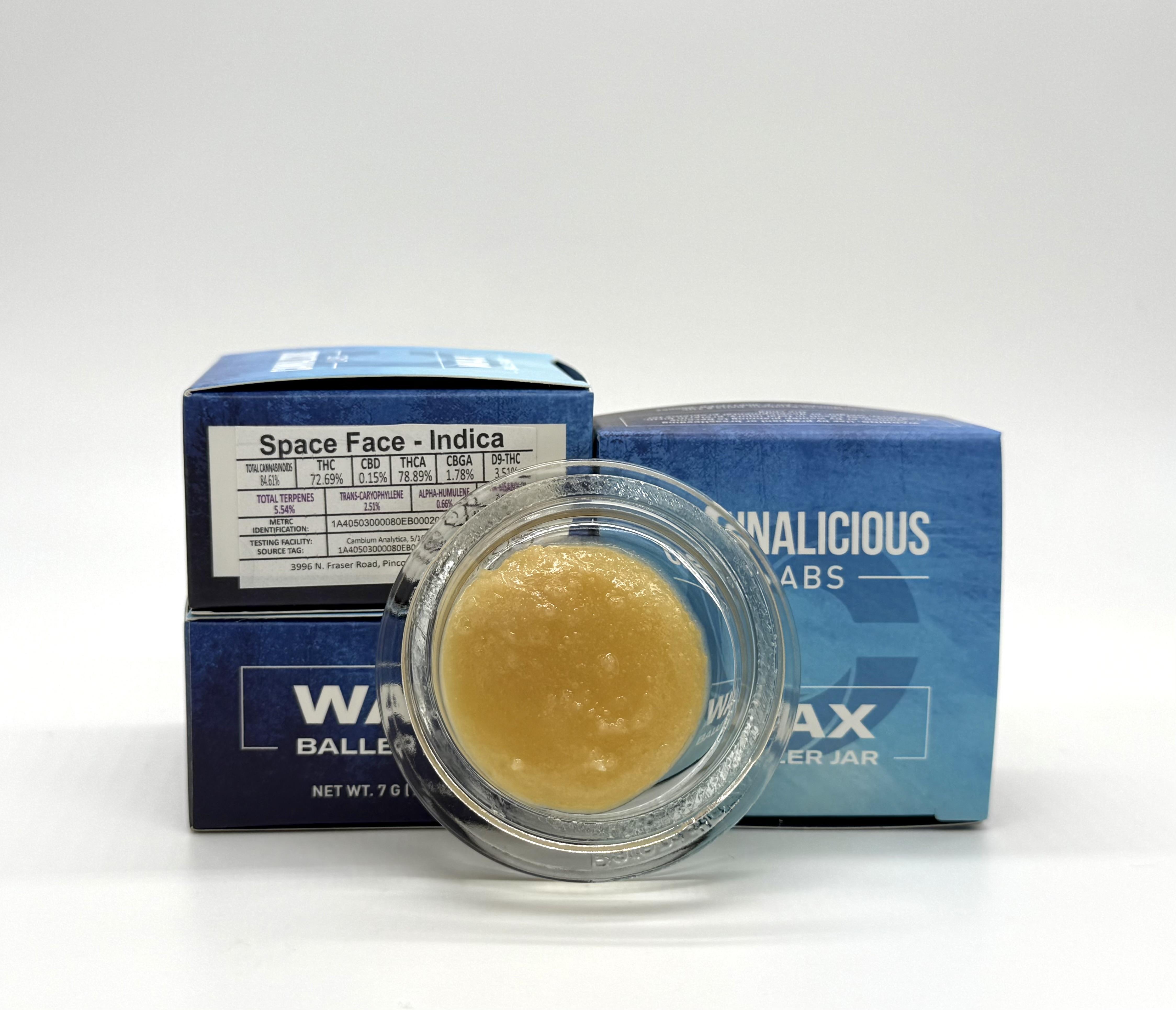 Photograph of product: Cannalicious - Baller Jar - Space Face