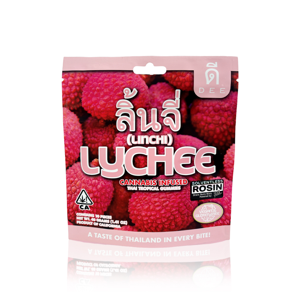 Photograph of product: LYCHEE [RUNTZ MINTZ ROSIN] 100MG