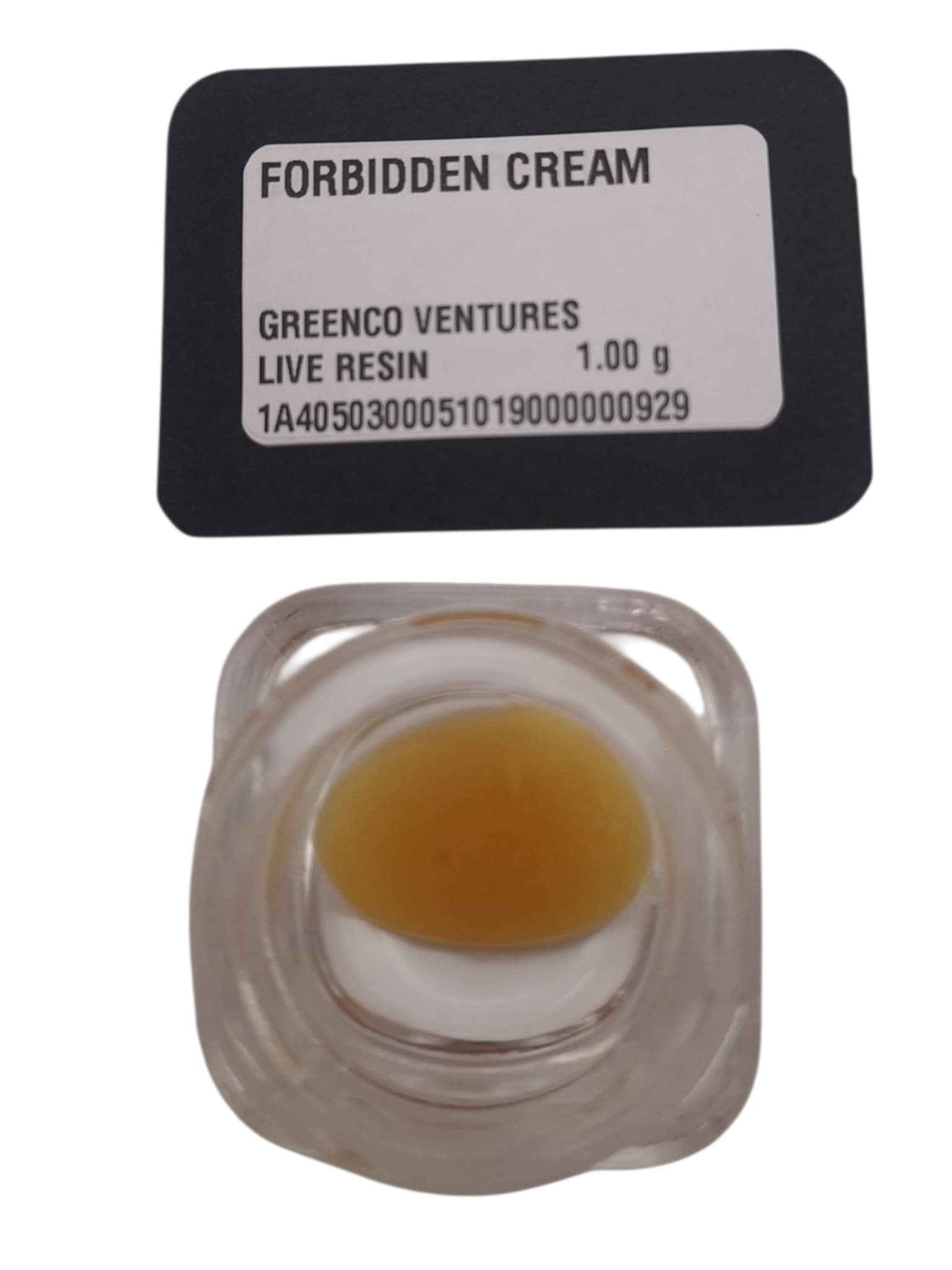 Photograph of Product: FORBIDDEN CREAM | LIVE RESIN