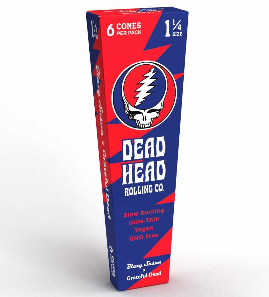 Photograph of product: Dead Head Pre-Rolled Cones 1 1/4" 6 pack