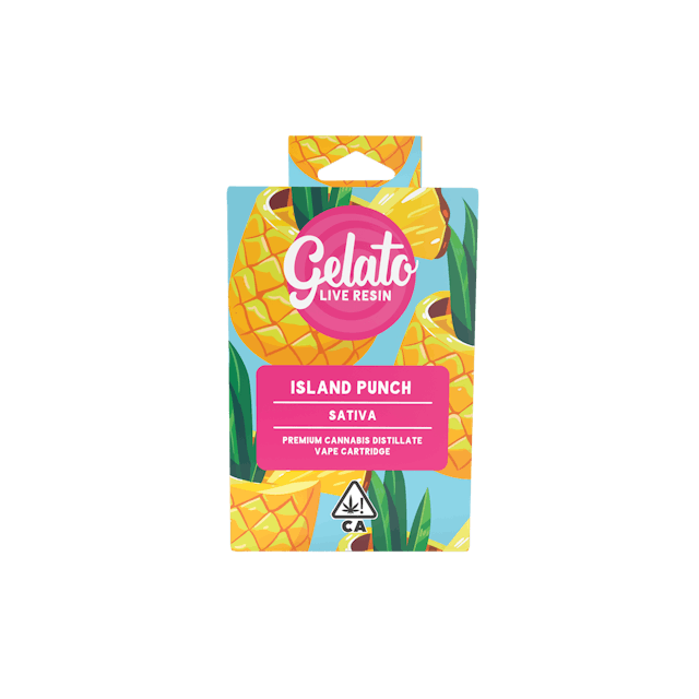 Photograph of product: Island Punch 1g Live Resin Cartridge - 