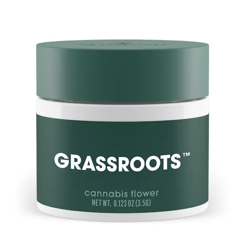 Photograph of product: Grassroots | 3.5g Flower | Tarts