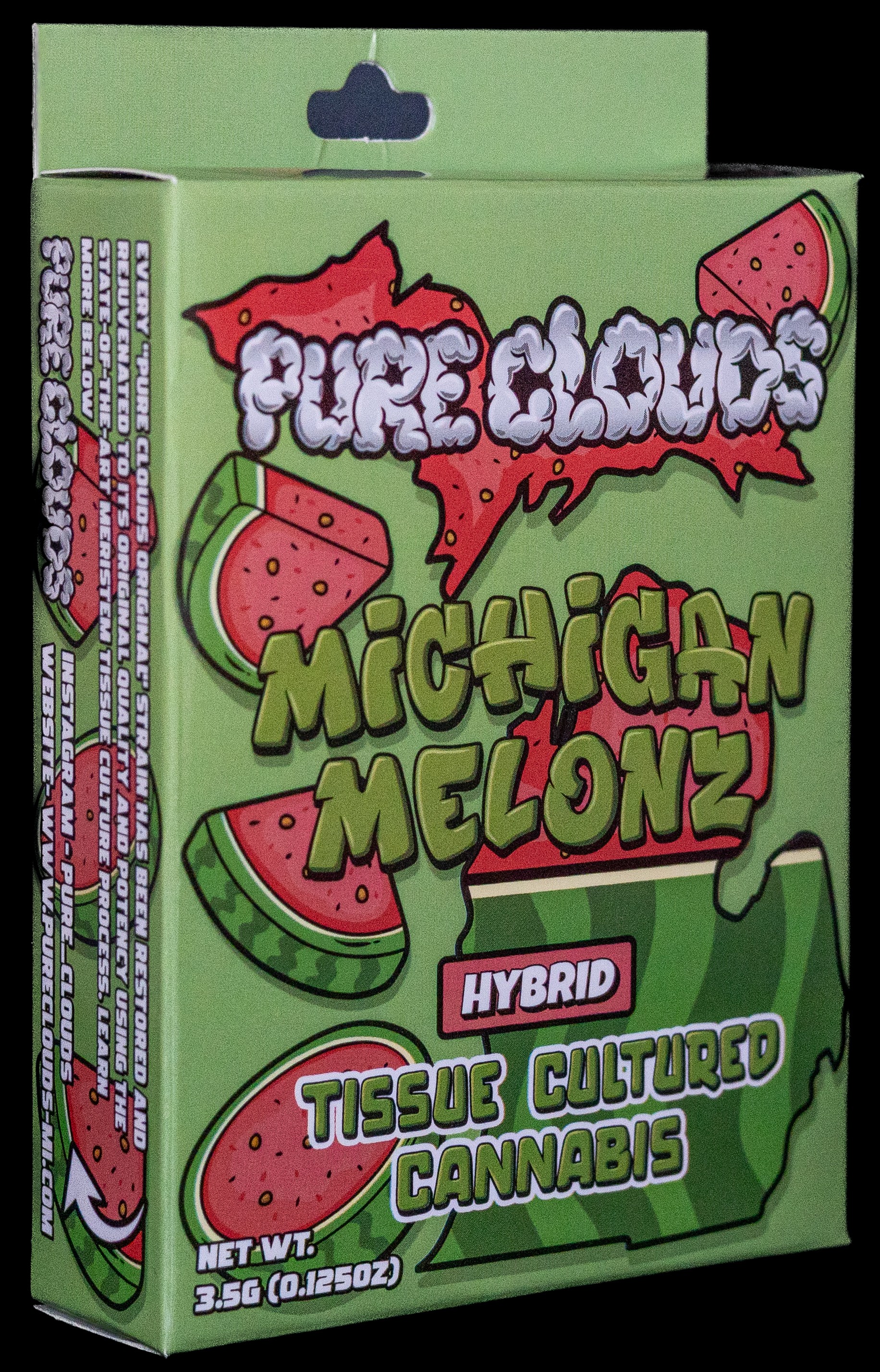 Photograph of product: Pure Clouds Michigan Melonz Prepacked - 3.5g