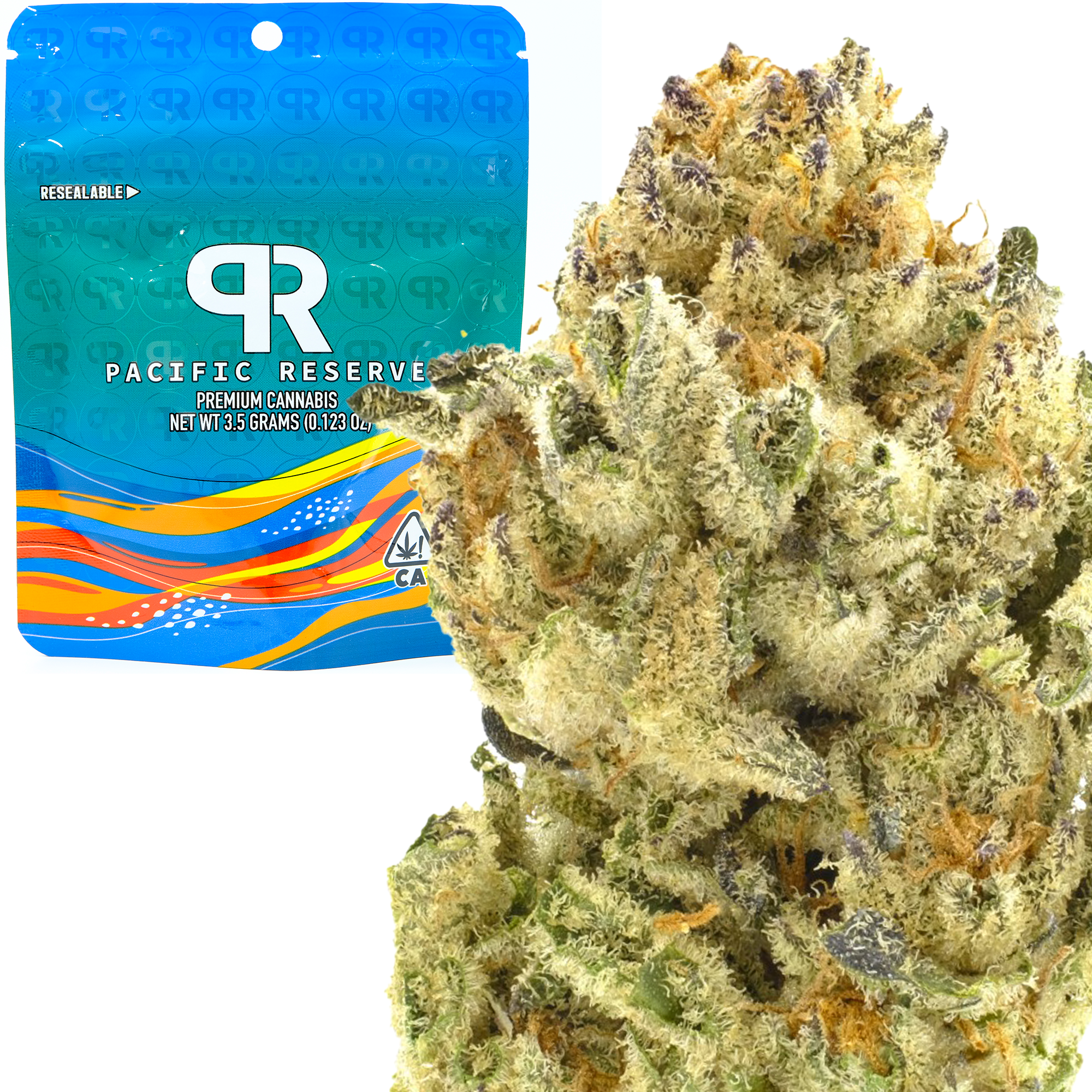 Photograph of product: Buddha Cookies 3.5g Bag - Pacific Reserve
