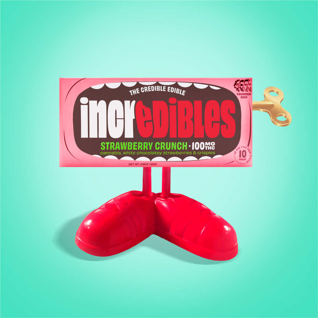 Photograph of product: Strawberry Crunch Bar | 5mg Per Serving | 20pcs