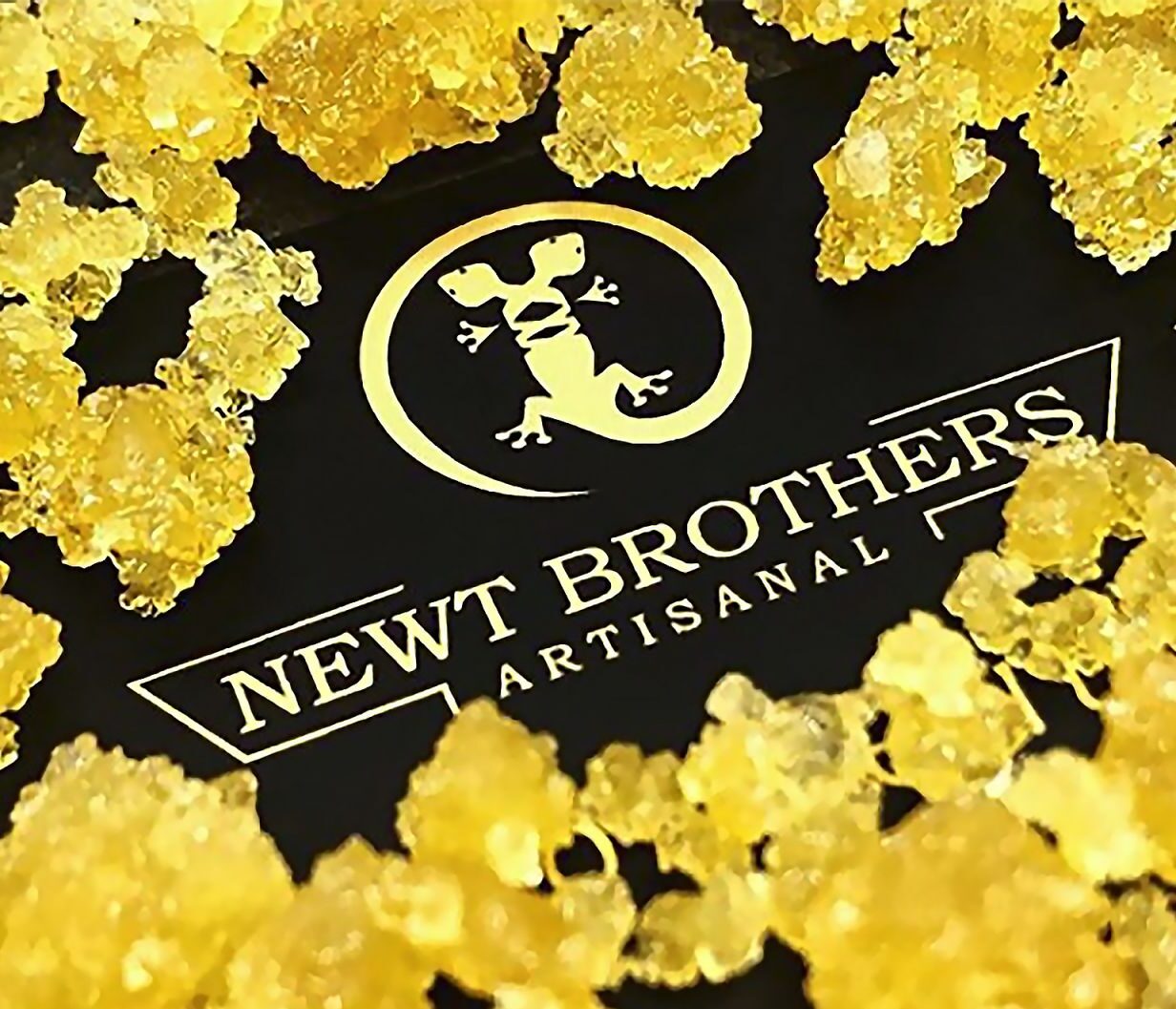 Photograph of product: Newt Bros. | 1g Sugar Wax | Rice Krizpy