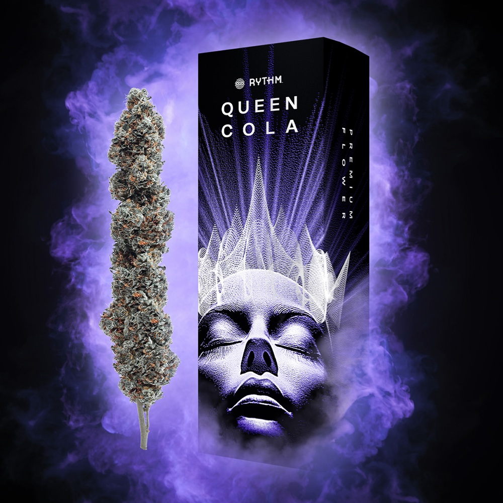 Photograph of product: Rythm | Sour Diesel | Queen Cola Flower | 14g