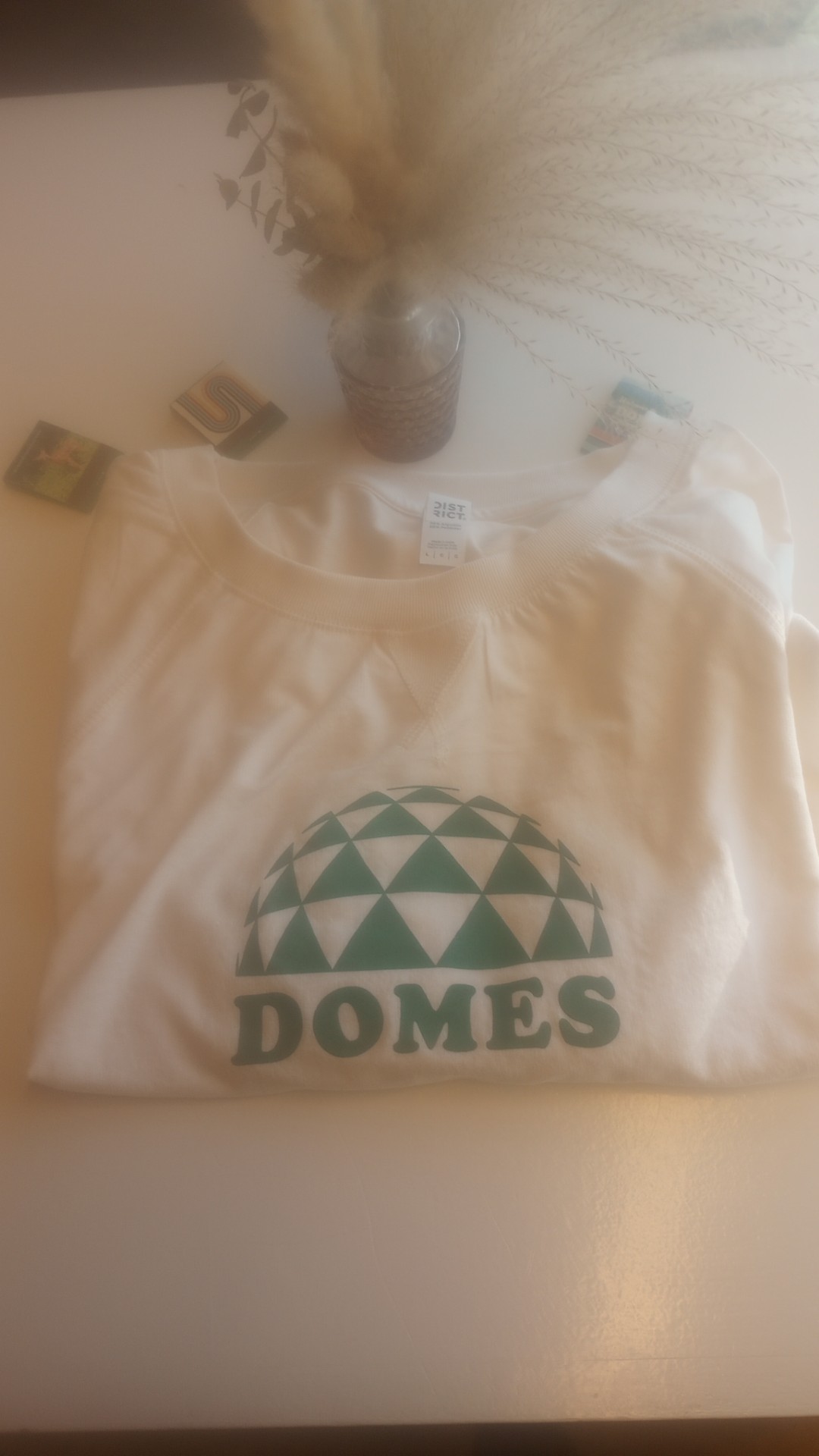 Photograph of product: Domes | Long Sleeve Shirt | White