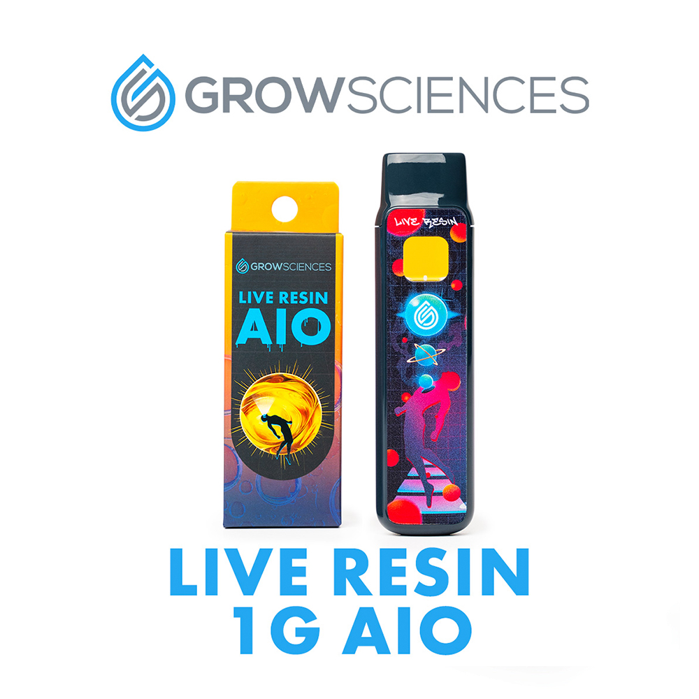 Photograph of product: Grow Sciences Live Resin Disposable Vape 1g Tropical Cherry
