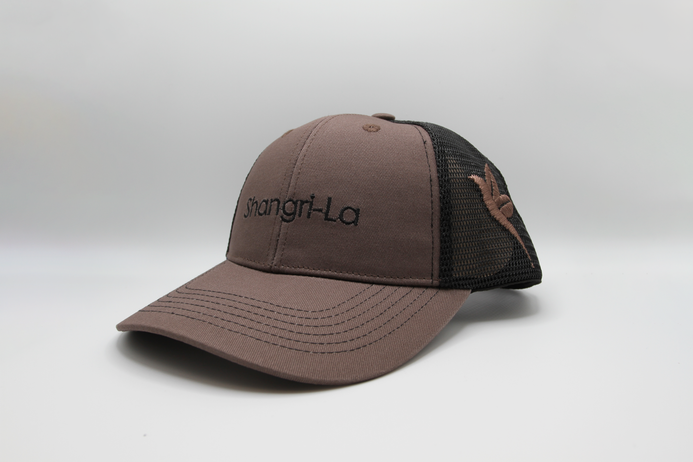 Photograph of product: Shangri-La Brown/Black Trucker Hat