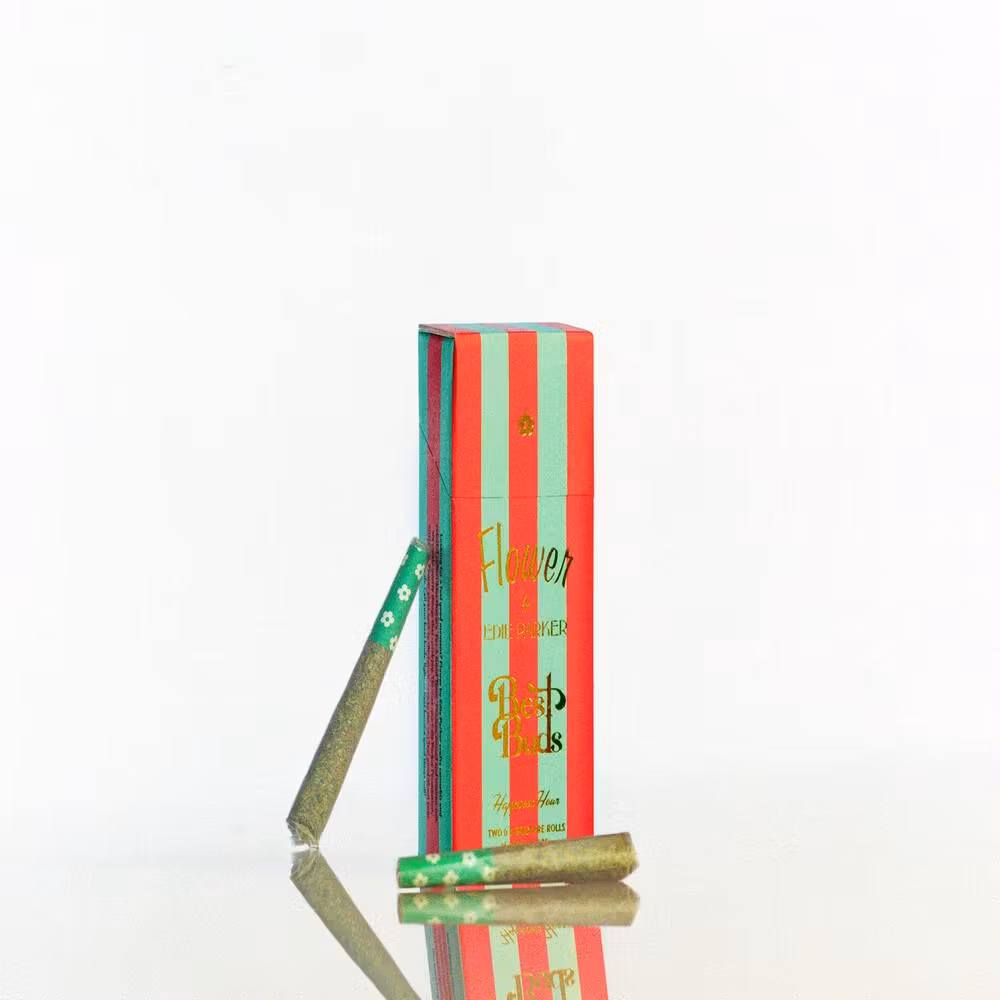 Photograph of product: Pre-roll Pack - Edie Parker - Happiest Hour (H) - 1g (2pk)