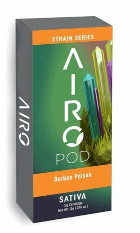 Photograph of product: Durban Poison | Cartridge | 0.5g