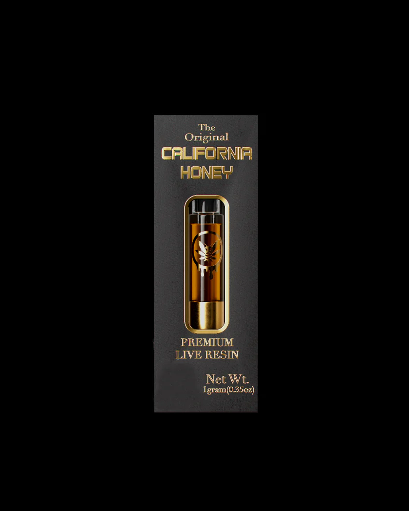 Photograph of product: California Honey | Hella Jelly | Live Resin 510 Cart | 1g