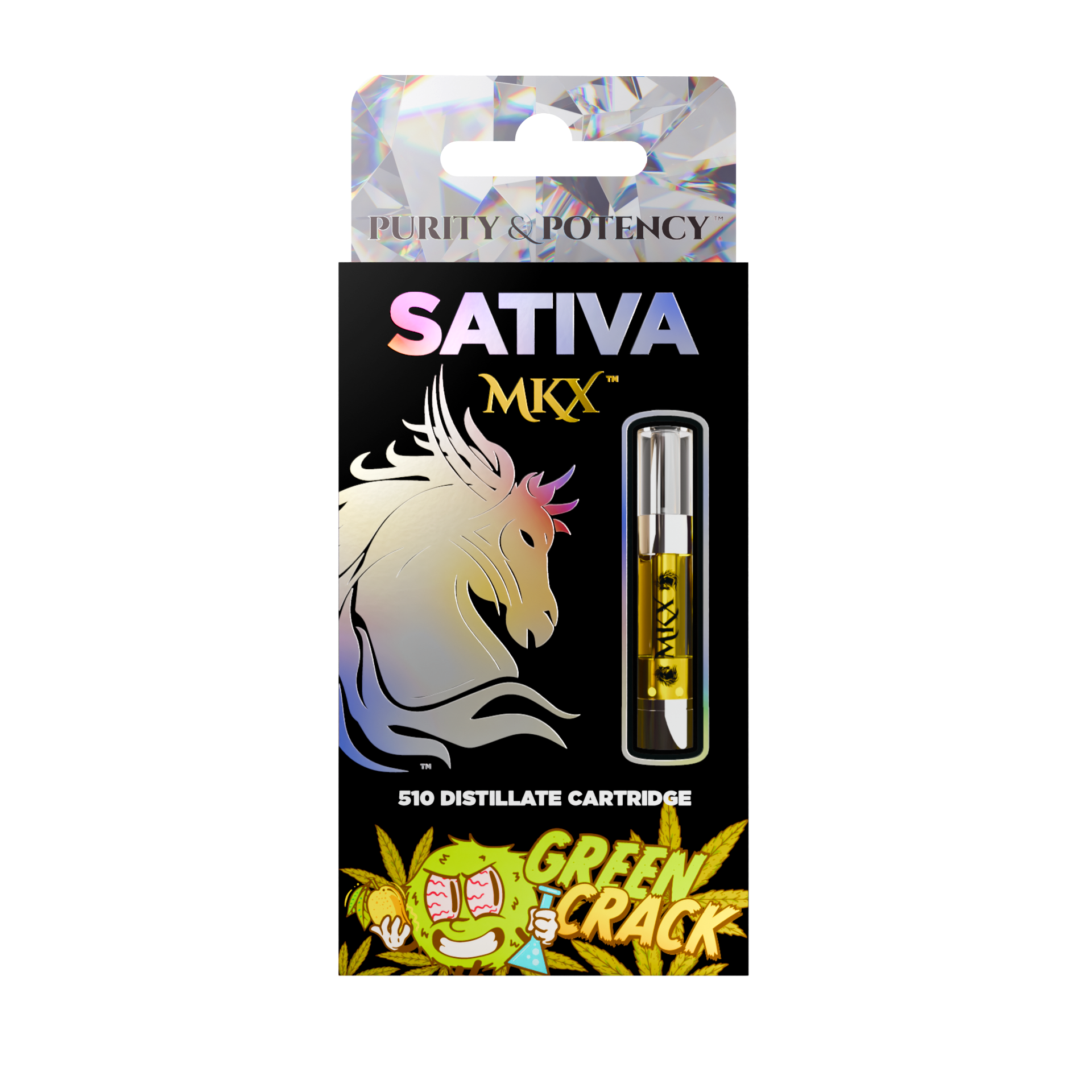 Photograph of product: MKX - Green Crack Cartridge