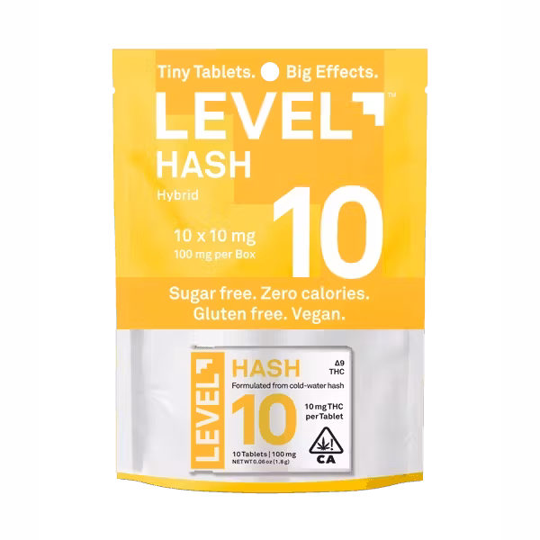 Photograph of product: Level 10 au chocolat Tabs - 100mg TH-oui Level [H]