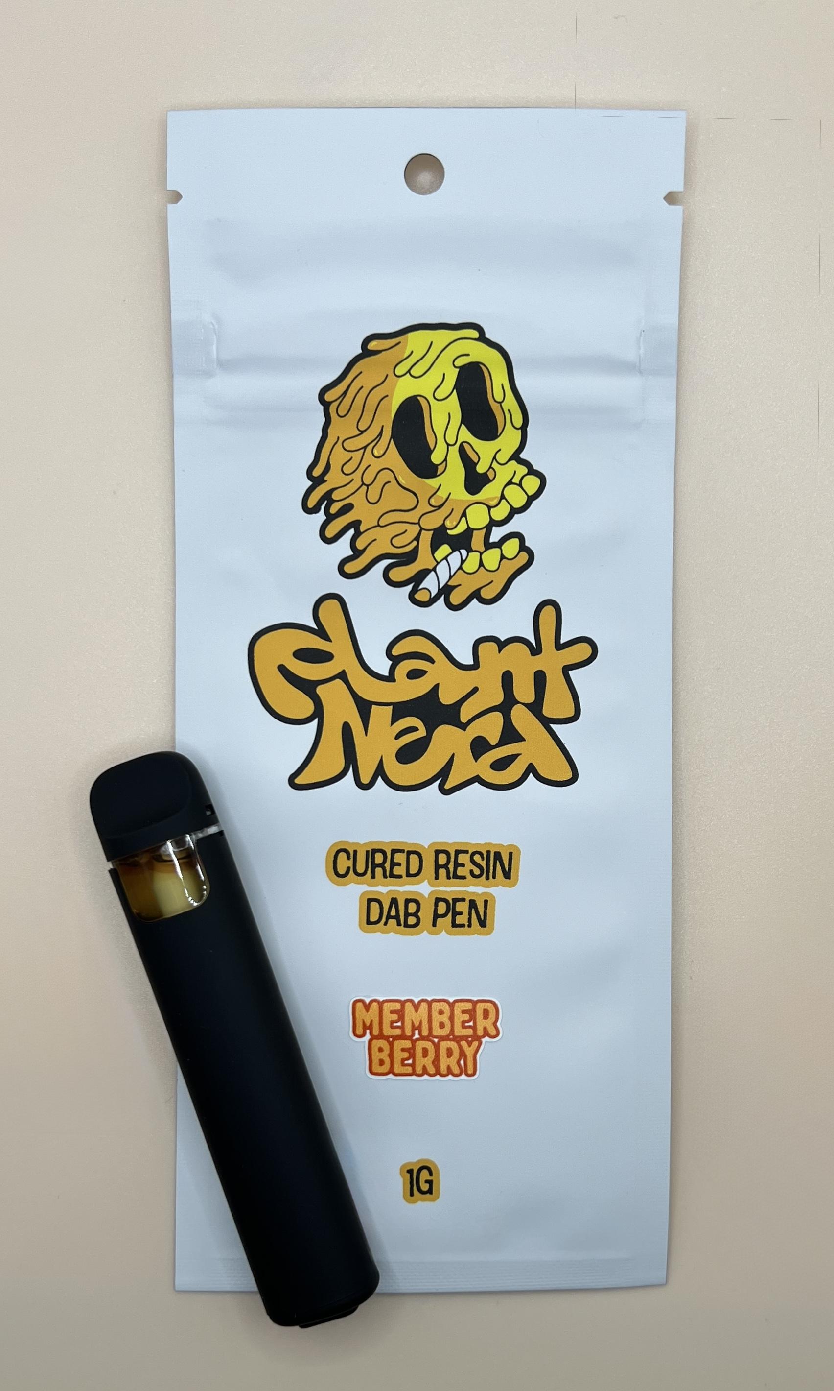 Photograph of product: Member Berry Cured Resin Dab Pen | Plant Nerd (2/$55)