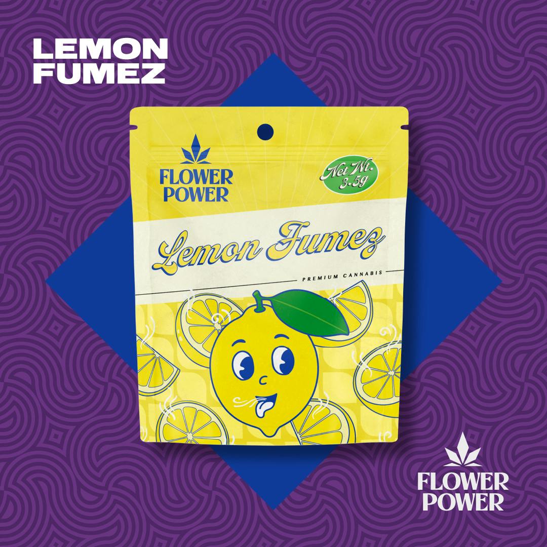 Photograph of product: Lemon Fumez - 3.5g