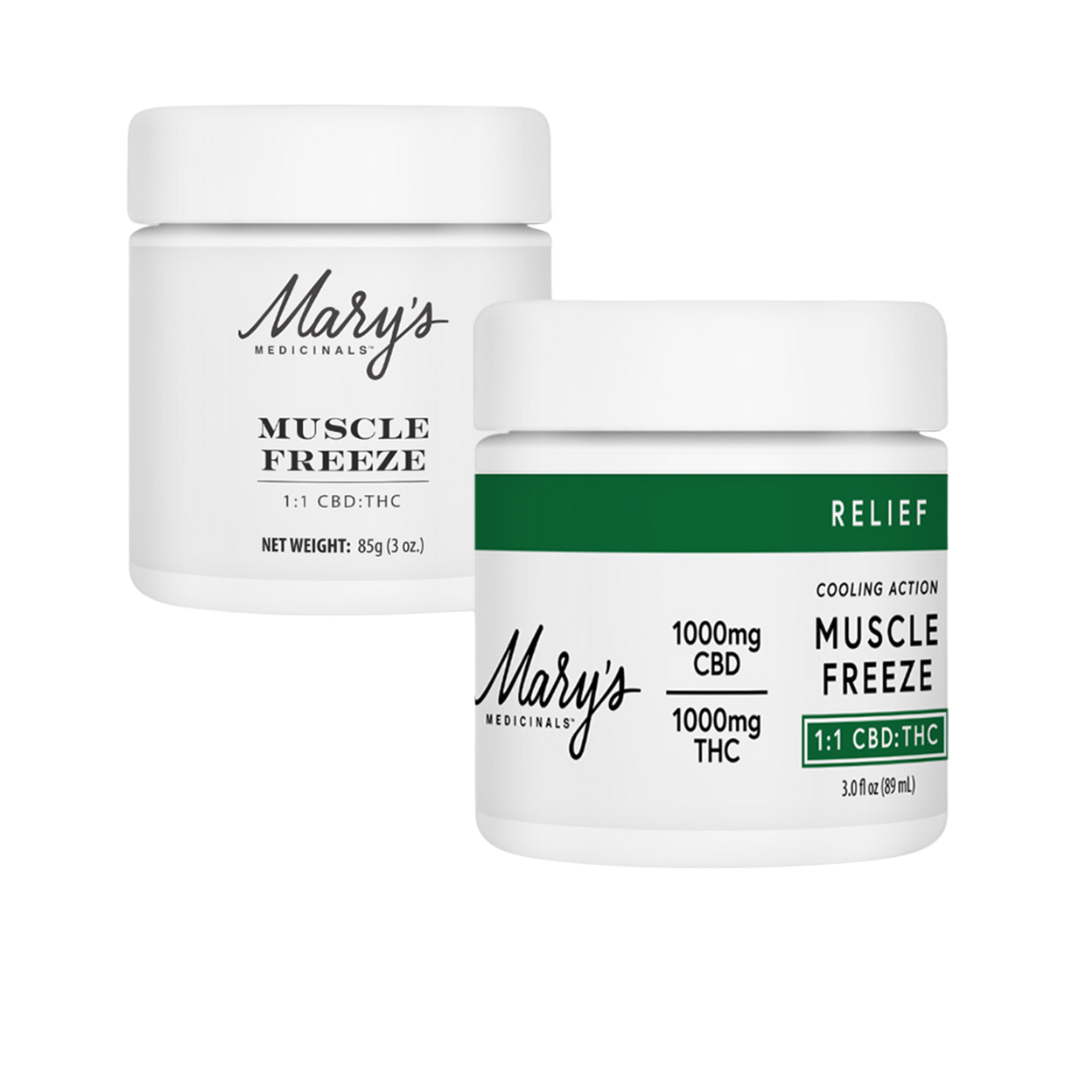 Photograph of product: Mary's Medicinals | Muscle Freeze 3Oz 1000mgTH-oui:1000mgCBD