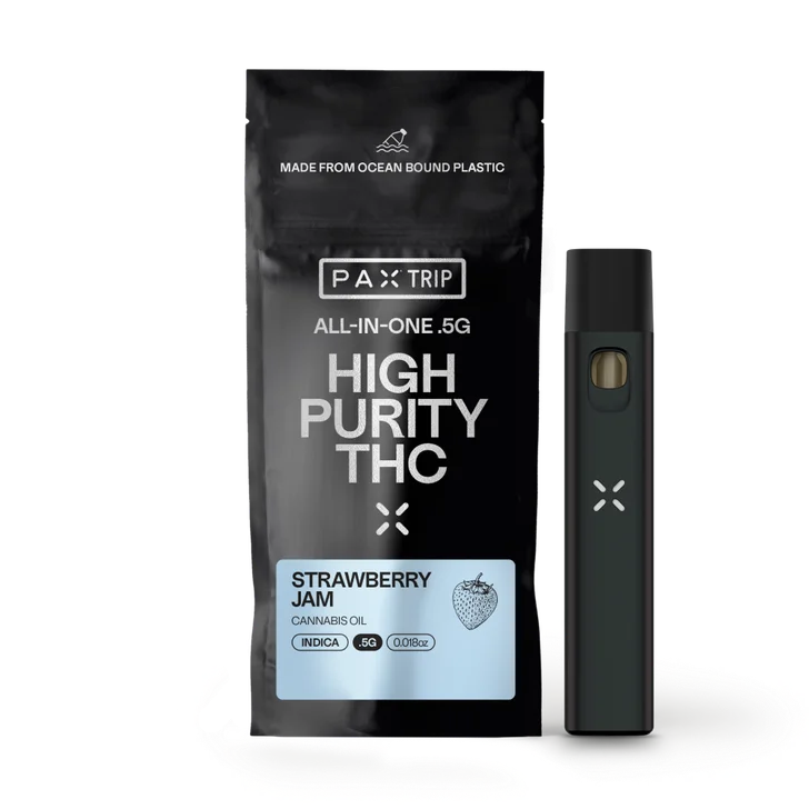 Photograph of product: Strawberry Jam Distillate Vape Disposable 1000mg (S)