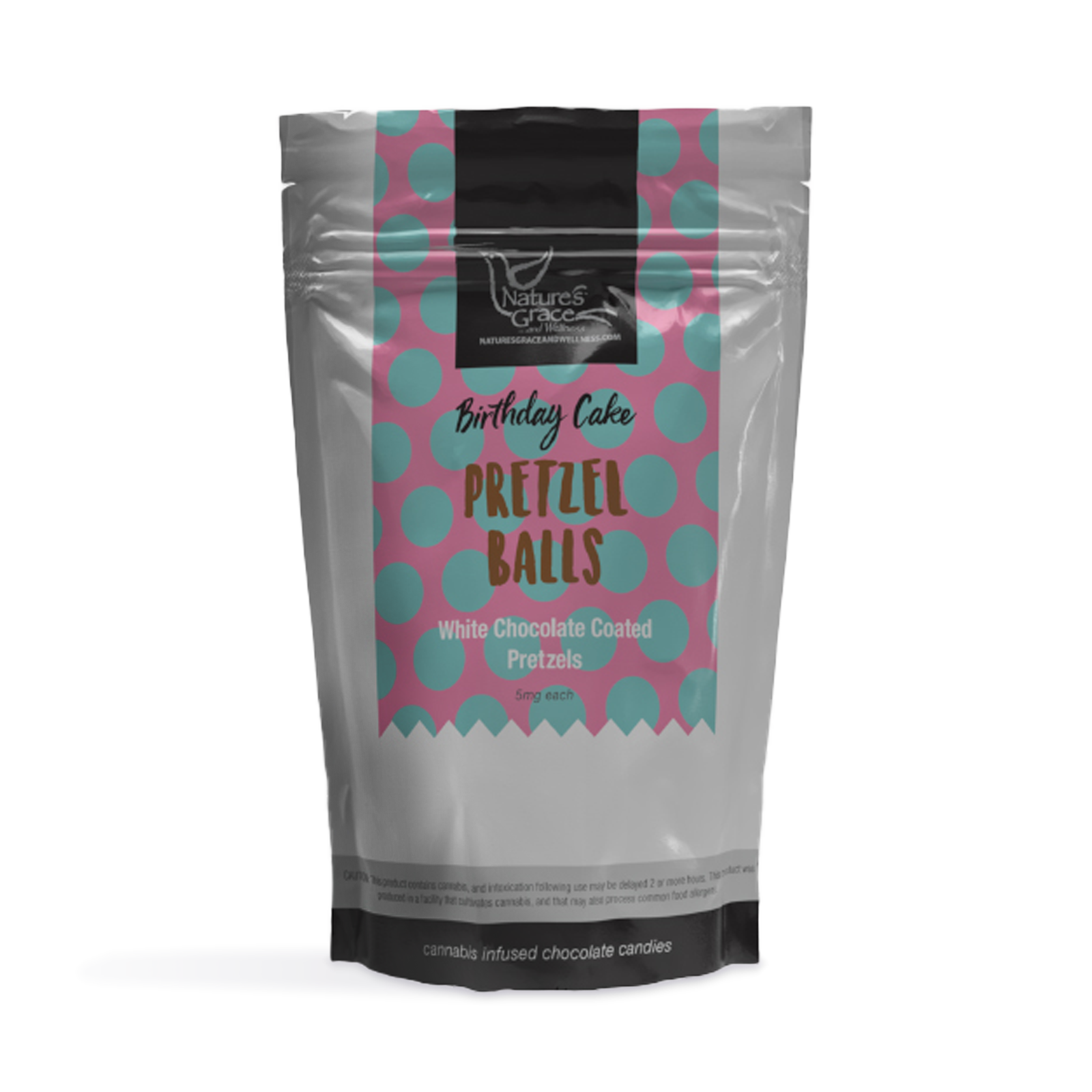Photograph of product: Birthday Cake Pretzel Bites 10-pack