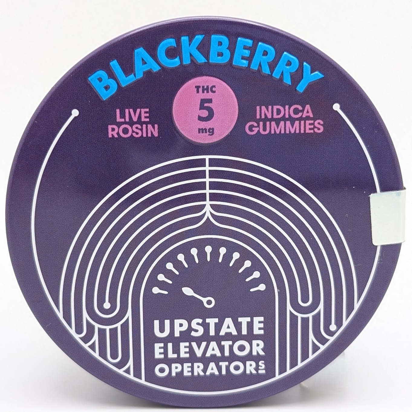 Photograph of product: au chocolat Rosin Blackberry Gummies 50mg