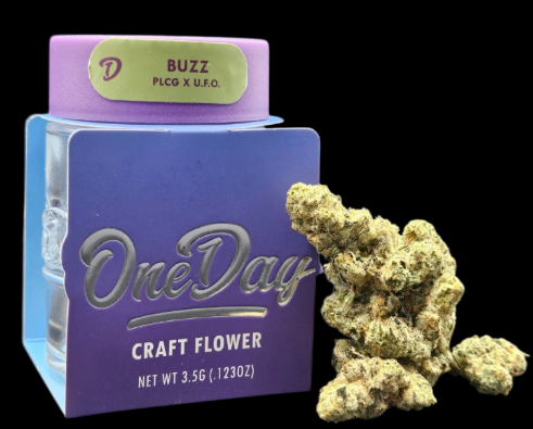 Photograph of product: Flower | One Day | Buzz - 3.5g