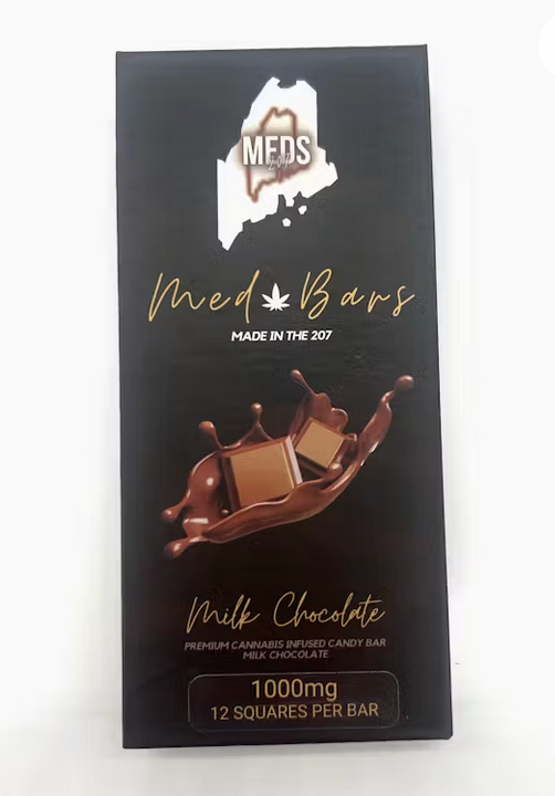 Photograph of product: Milk Chocolate Bar Meds 207