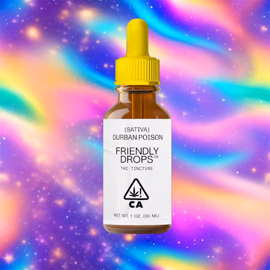 Photograph of product: Friendly Brand - Tincture - Durban Poison