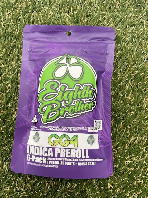 Photograph of product: GG4 1G 6PK PRE ROLLS - 