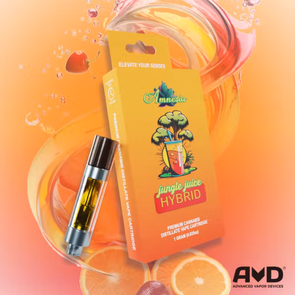 Photograph of product: Amnesia Cartridge | Jungle Juice (Hybrid)