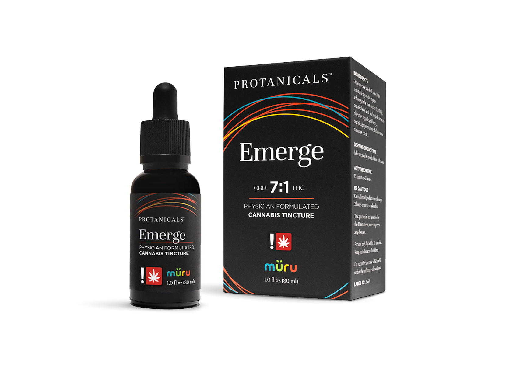 Photograph of product: Emerge 7:1 | Tincture | 1oz