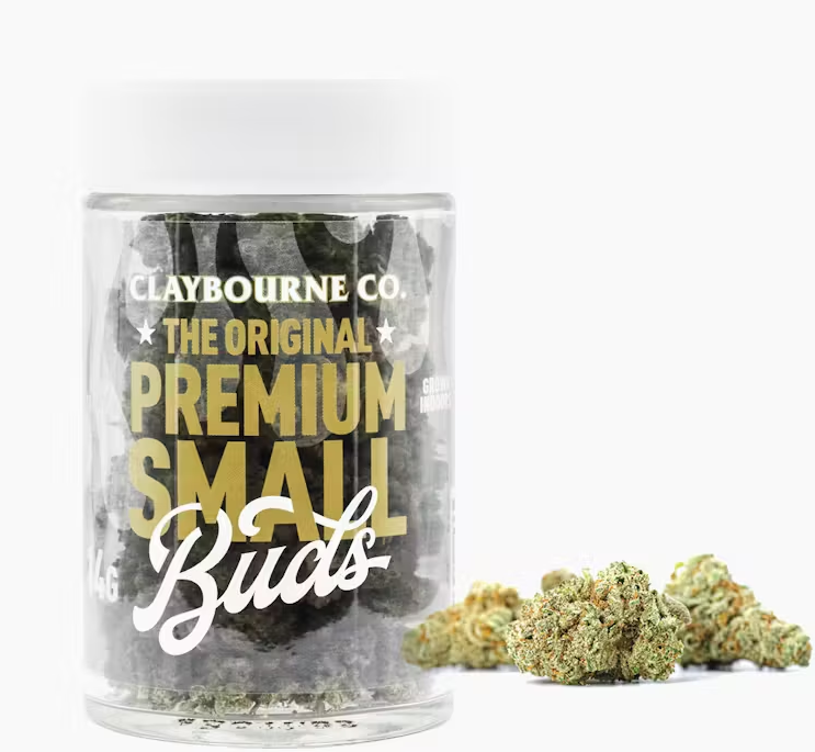 Photograph of product: Claybourne Co Premium Strawberry Cough Oui'd Smalls 14g