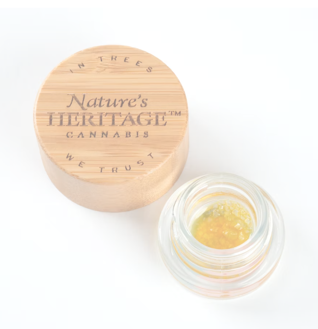 Photograph of product: Nature's Heritage Dosi Woah 3.5g Live Badder