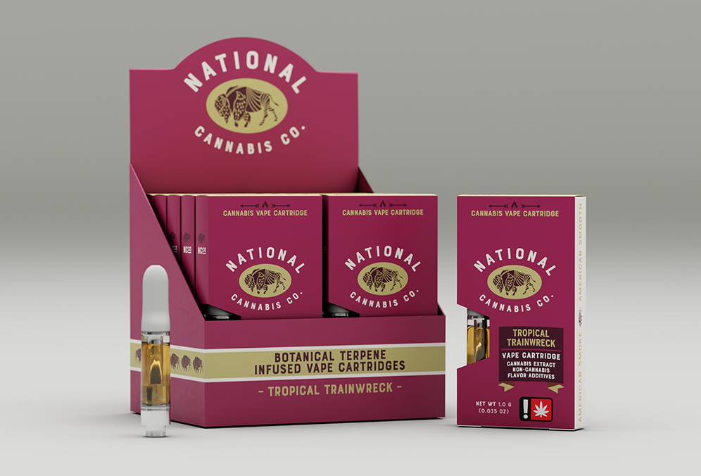 Photograph of product: Tropical Trainwreck -  Cartridge 1g