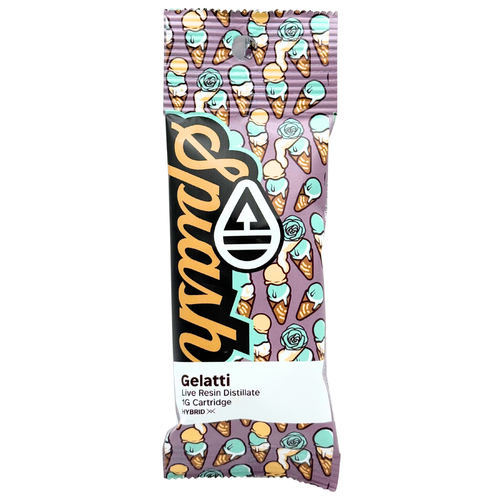 Photograph of product: Fresh Coast | 1g Splash Live Distillate Cartridge | Gelatti (Hybrid)