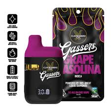 Photograph of product: Claybourne Co. Gassers AIO Grape Gasolina