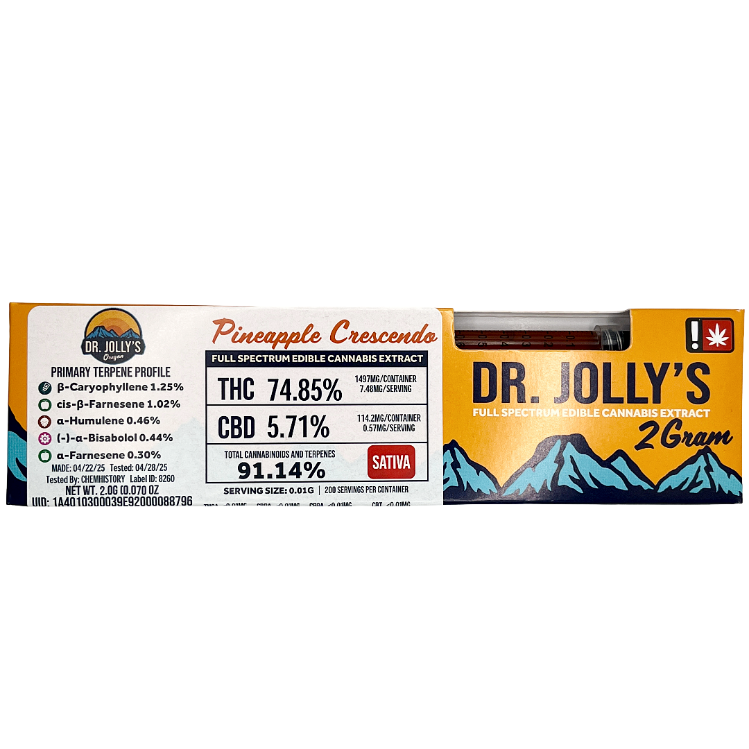 Photograph of product: Dr.J- Pineapple Crescendo 2G RSO (S)